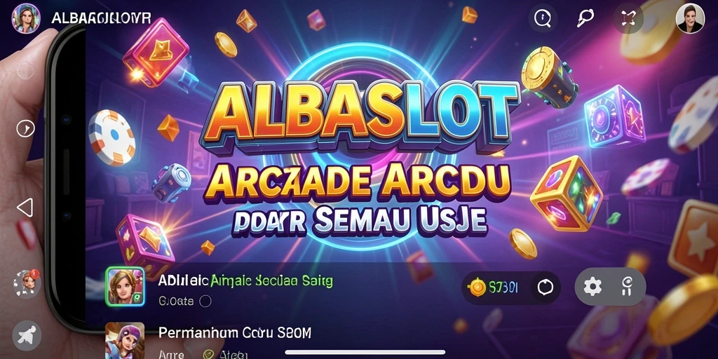 Tangkapan layar gameplay seru dari ALBASLOT yang menampilkan aksi cepat dan tantangan.