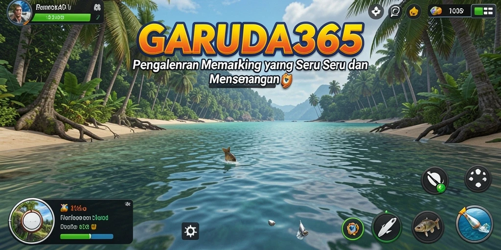Gameplay menakjubkan GARUDA365 menampilkan berbagai jenis ikan yang berwarna-warni.