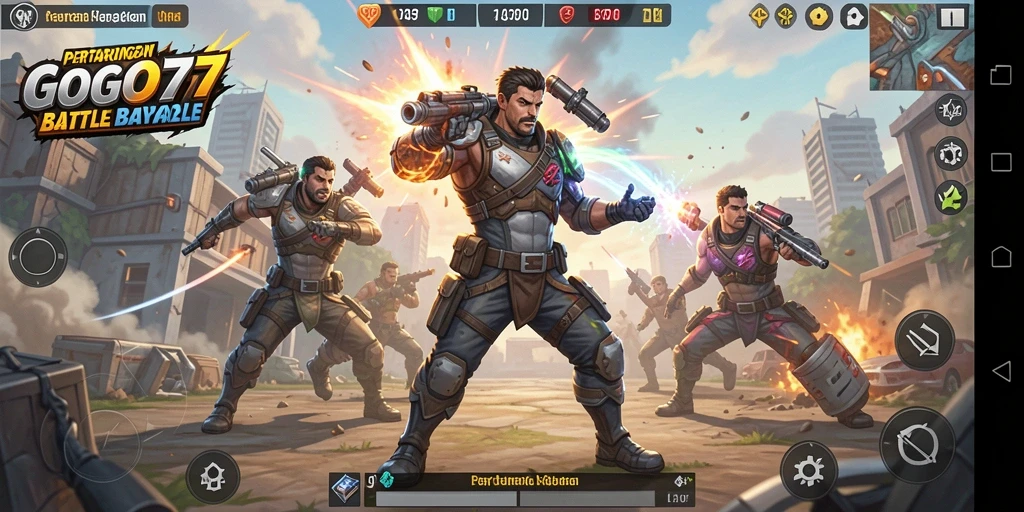 Tampilan gameplay GOGO77 yang menegangkan dan mendebarkan.