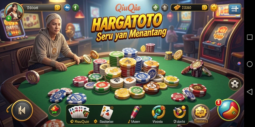 Tampilan gameplay seru dari HARGATOTO yang penuh strategi.
