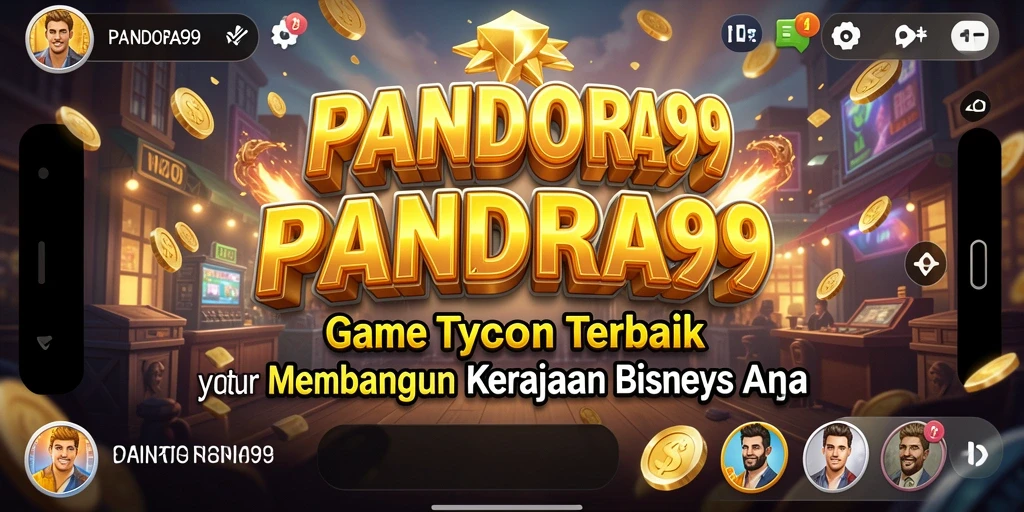 Tampilan gameplay PANDORA99 dengan elemen Tycoon yang menarik dan interaktif.