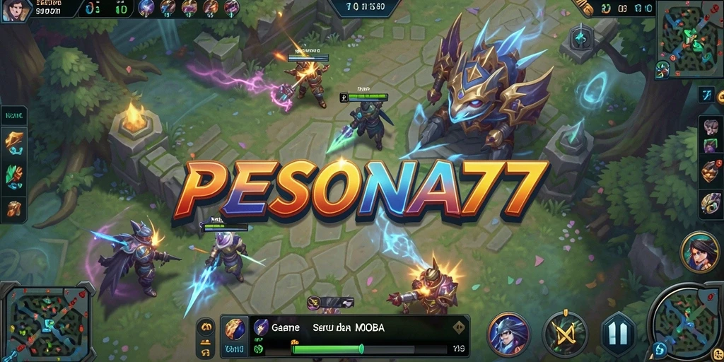 Tampilan action-packed dari gameplay PESONA77 yang menarik.