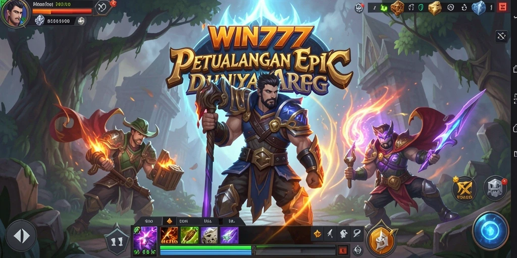 Gameplay menarik WIN777 dengan grafik ARPG yang memukau.